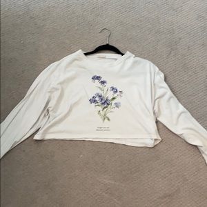 white long sleeve shirt